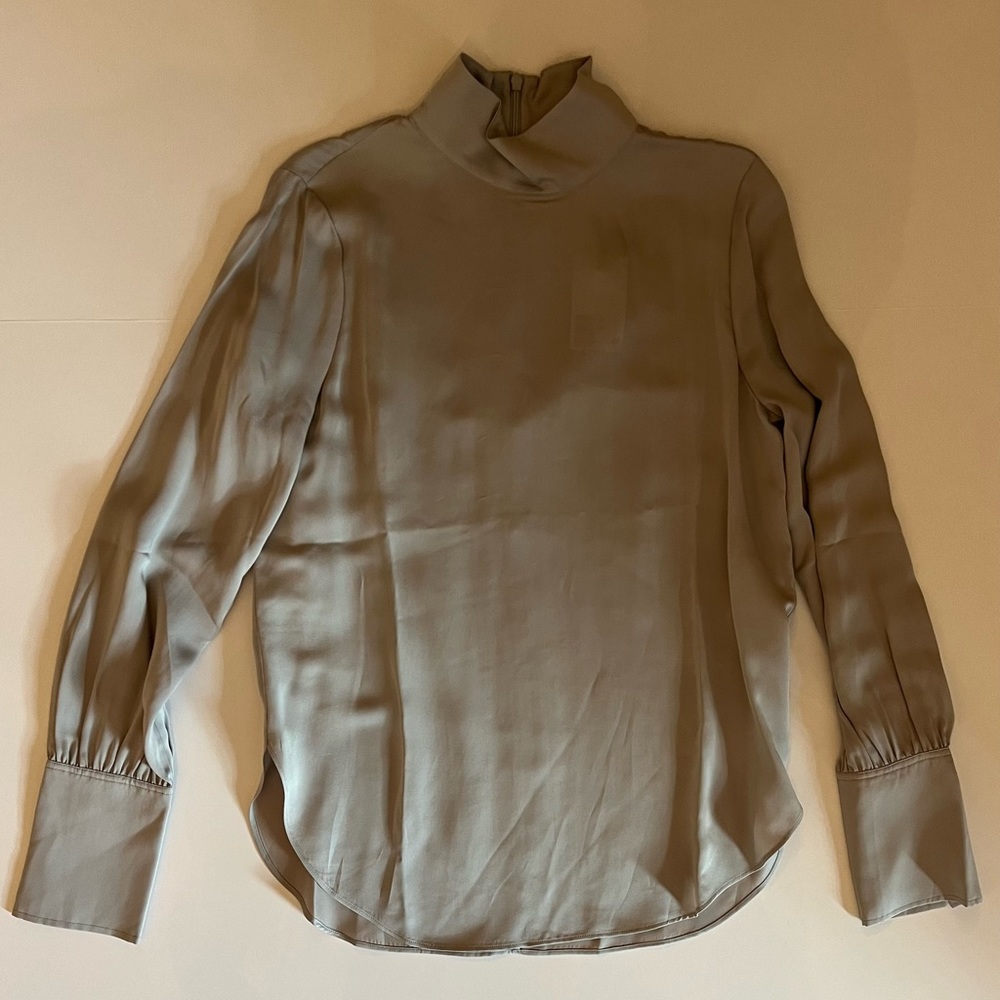 NWT H&M Silk-Blend Blouse